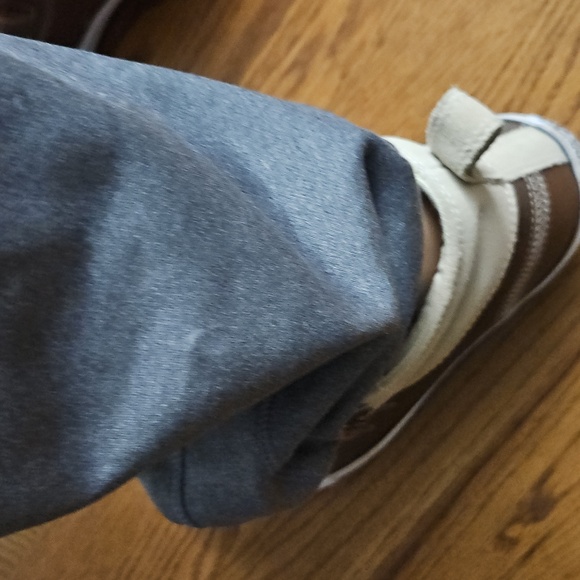 Nike Sweat Pants, Yellow And Heather Gray - Picture 10 of 11